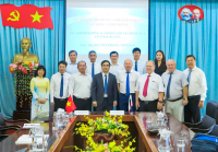 Nha Trang University signs a memorandum of understanding with the Shipbuilding and Ship Repair Technology Center of the Russian Federation