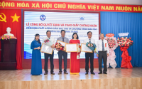 Awarding Certificate of Quality Accreditation of training programs for 04 majors at Nha Trang University