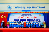 Nha Trang University holds the graduation ceremony of the university degree in 2023