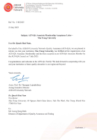 Nha Trang University has officially become an  Associate Member of AUN-QA