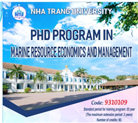 Admission extension of the doctoral progam in Marine Resource Economics and Management