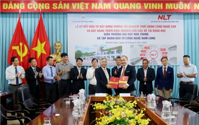 Nha Trang University cooperates with Nam Long Technology Investment ...