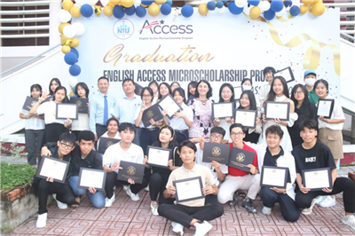 Graduation Ceremony English Access Microscholarship programme 2020 – 2022
