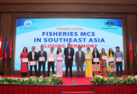 40 students finished the training course on combat illegal fishing within the framework of the IUU project. 