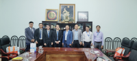 A meeting with the delegation of Rajamangala University of Technology (Thailand)