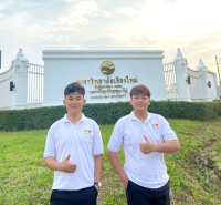 Students of the Institute of Aquaculture, Nha Trang University, participating in the student exchange program in Thailand
