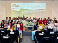 Nha Trang University participated in the Training of Trainers 3 of ECOViP “Fostering Innovation and Entrepreneurship in Ecotourism to support sustainable development in Vietnam and the Philippines