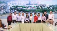 The delegation from Southeast Asian Fisheries Development Center (SEAFDEC) visits and works with Nha Trang University